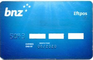 bnz eftpos card.